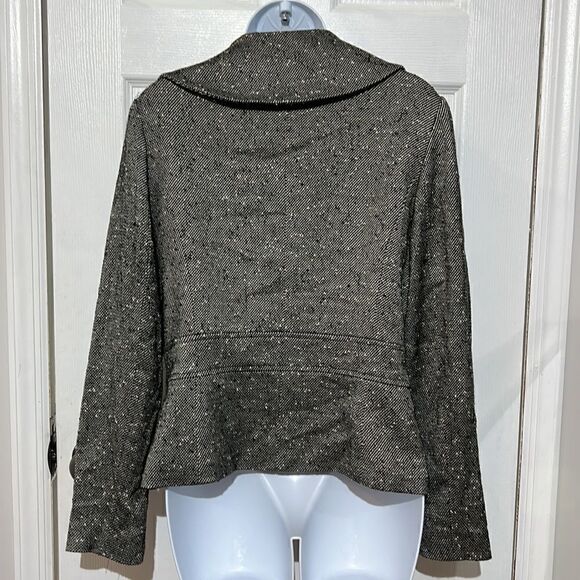 Sandro wool tweed blazer size M - Picture 4 of 7